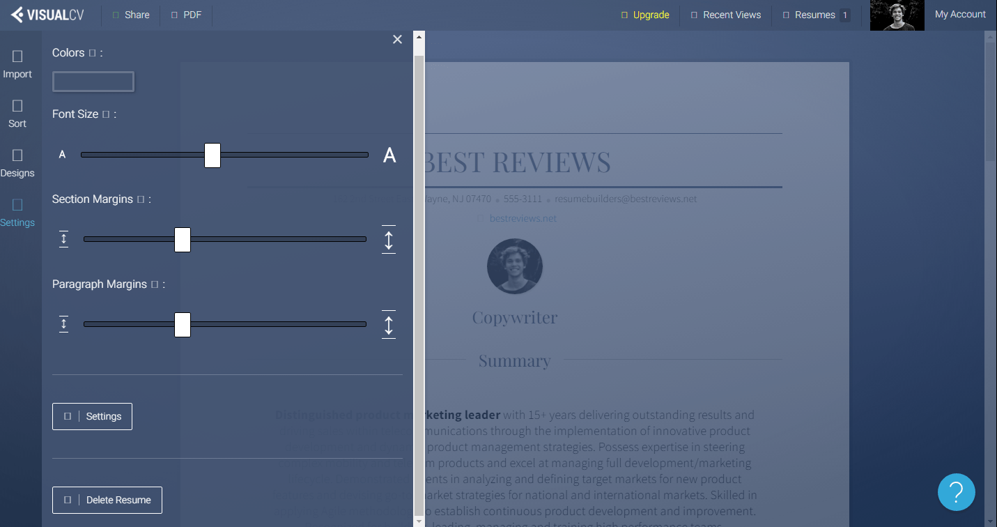 visualcv reviews by experts  u0026 users
