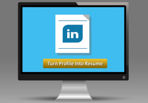 Turning LinkedIn Profile into Resume